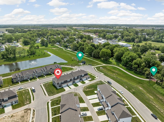 2892 Maricopa Blvd, Whitestown, IN 46075 - drone / aerial view of a large body of water and a tree filled landscape