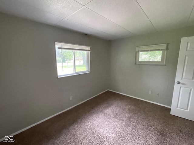 9045 Stardust Dr, Indianapolis, IN 46229 - unfurnished bedroom with multiple windows and carpet