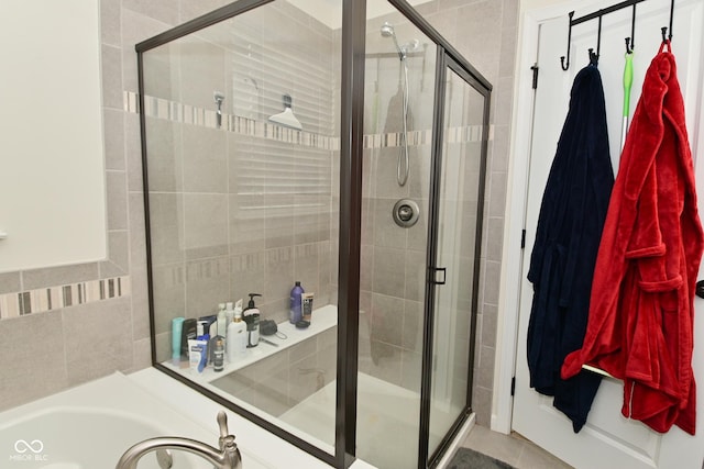 13616 Whitten Dr N, Fishers, IN 46037 - full bathroom with a stall shower and a bathtub