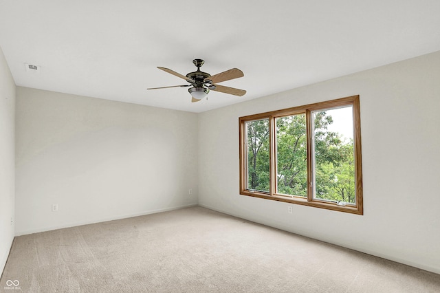 4810 Crystal River Ct, Indianapolis, IN 46240 - carpeted spare room with ceiling fan