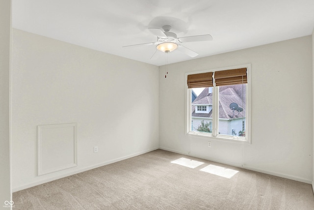 4810 Crystal River Ct, Indianapolis, IN 46240 - empty room featuring carpet and a ceiling fan