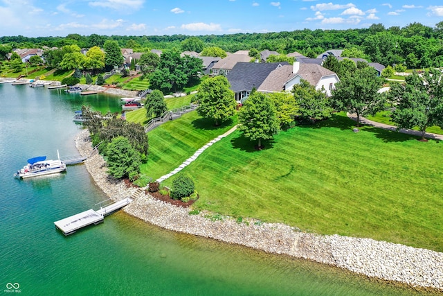 4810 Crystal River Ct, Indianapolis, IN 46240 - aerial view of a nearby body of water