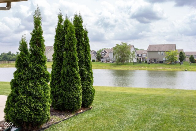 4353 W Parkway Ct, New Palestine, IN 46163 - water view featuring nearby suburban area