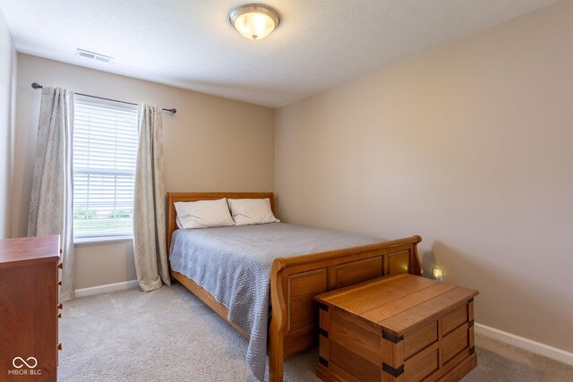 4353 W Parkway Ct, New Palestine, IN 46163 - bedroom with light colored carpet and baseboards