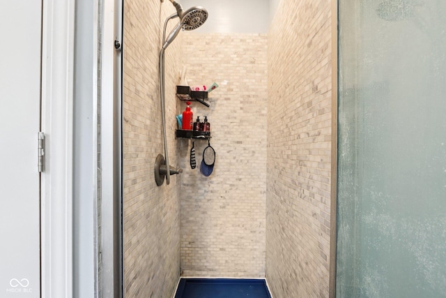 2928 Mounds Rd, Anderson, IN 46016 - detailed view of a stall shower