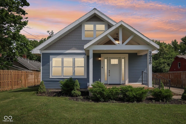 2928 Mounds Rd, Anderson, IN 46016 - view of front facade featuring covered porch