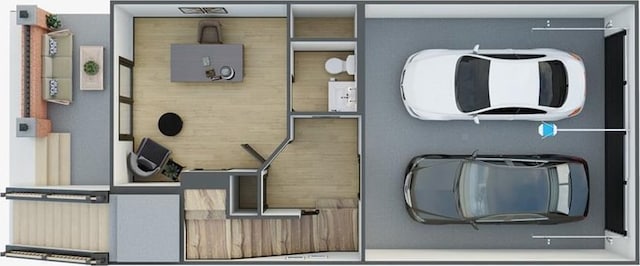 711 E 16th St, Indianapolis, IN 46202 - view of room layout