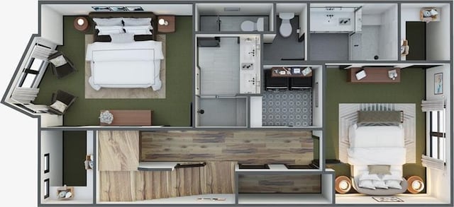 711 E 16th St, Indianapolis, IN 46202 - view of floor plan / room layout