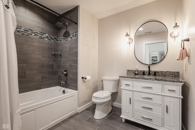 3549 W 131st St, Carmel, IN 46032 - bathroom with vanity and shower / bath combo with shower curtain