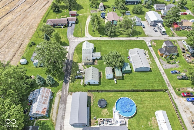 9290 Vine St, Manilla, IN 46150 - aerial view of property and surrounding area