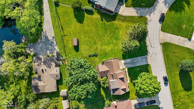 1010 Maple St, Greenwood, IN 46142 - bird's eye view of a nearby body of water
