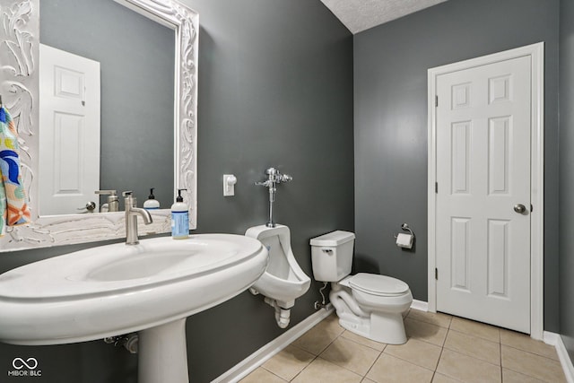 1345 Lewiston Dr, Westfield, IN 46074 - bathroom with tile patterned floors and toilet