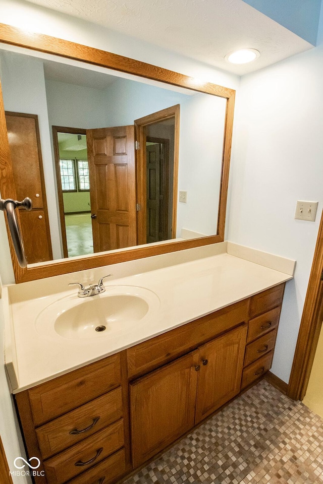 5530 Shawnee Trail S Drive, Indianapolis, IN 46220 - bathroom with vanity