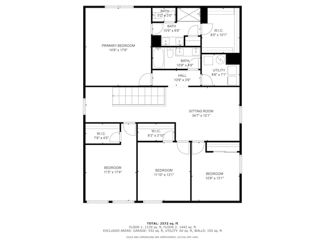 8690 Lester Pl, Pendleton, IN 46064 - view of floor plan / room layout