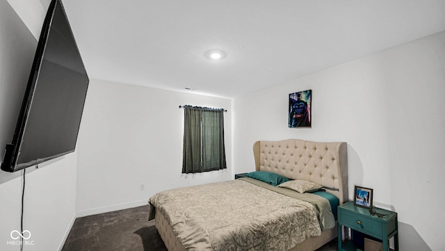 8690 Lester Pl, Pendleton, IN 46064 - bedroom with dark carpet and recessed lighting