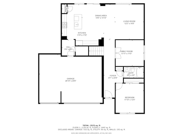 8690 Lester Pl, Pendleton, IN 46064 - view of property floor plan