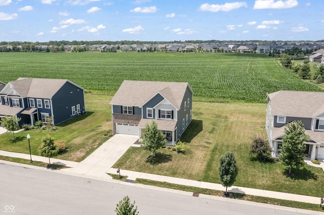 10112 Gallop Ln, Fishers, IN 46040 - aerial perspective of suburban area
