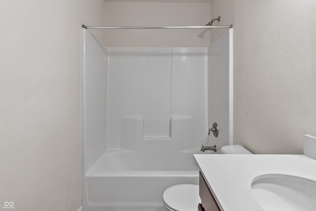 10112 Gallop Ln, Fishers, IN 46040 - full bathroom featuring vanity and shower / tub combination