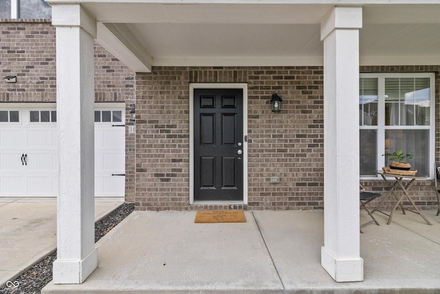 10112 Gallop Ln, Fishers, IN 46040 - doorway to property with brick siding