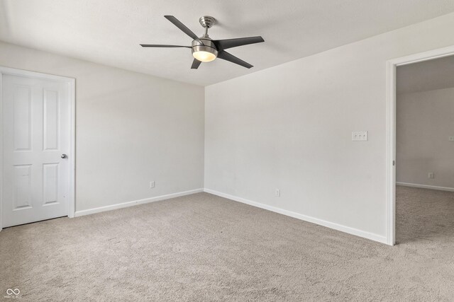 10112 Gallop Ln, Fishers, IN 46040 - carpeted spare room with a ceiling fan and baseboards