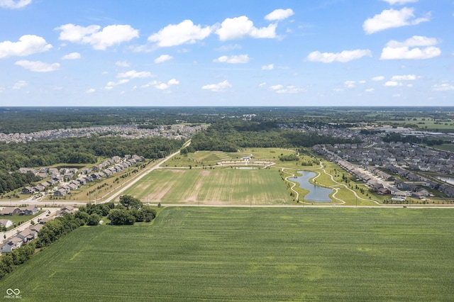 10112 Gallop Ln, Fishers, IN 46040 - bird's eye view of a large body of water