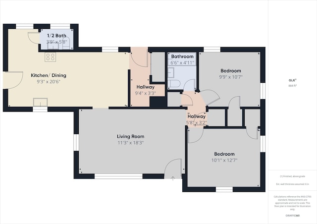 220 Central Ave, Anderson, IN 46012 - property floor plan