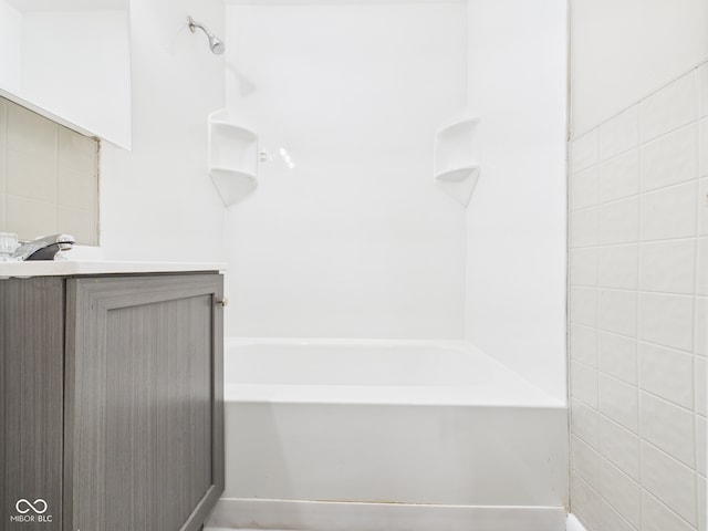 220 Central Ave, Anderson, IN 46012 - bathroom with vanity and  shower combination