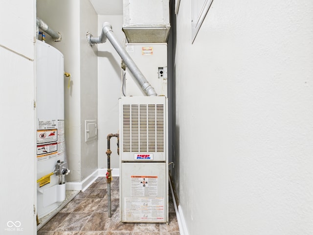 220 Central Ave, Anderson, IN 46012 - utilities featuring gas water heater and heating unit