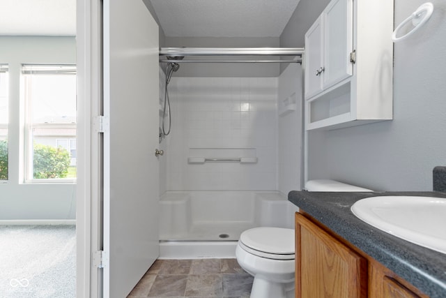 3423 Summer Breeze Cir, Indianapolis, IN 46239 - full bath with a stall shower and vanity
