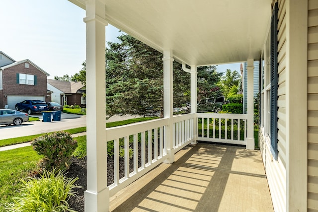 10216 Hatherley Way, Fishers, IN 46037 - view of covered porch