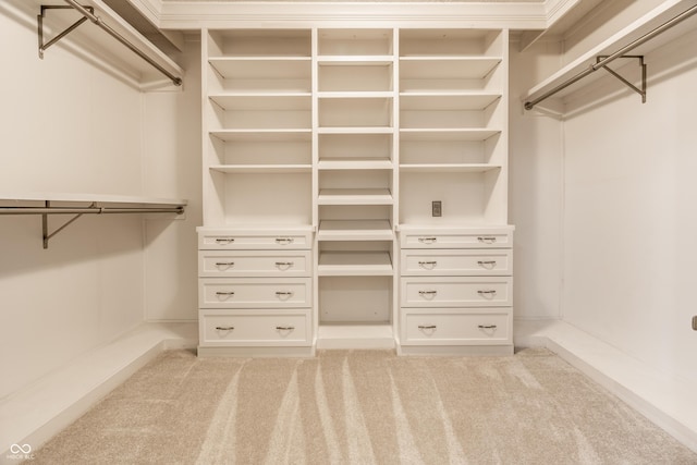 10216 Hatherley Way, Fishers, IN 46037 - walk in closet featuring carpet flooring