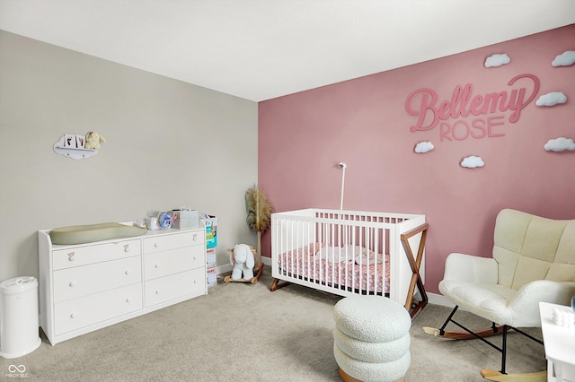 741 Scarsdale Ln, Danville, IN 46122 - carpeted bedroom with a crib