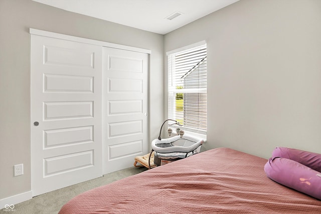 741 Scarsdale Ln, Danville, IN 46122 - bedroom featuring carpet and a closet