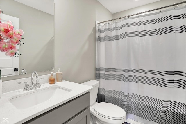 741 Scarsdale Ln, Danville, IN 46122 - full bath featuring vanity and a shower with shower curtain