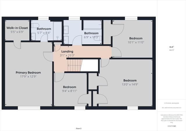 2126 Tartan Rd, Anderson, IN 46012 - view of home floor plan