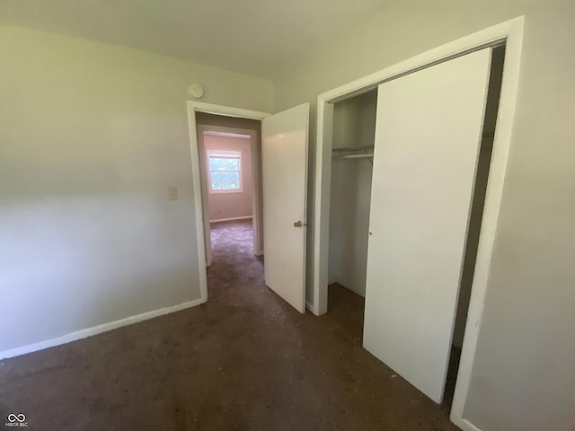 667 E Edgewood Ave, Indianapolis, IN 46227 - unfurnished bedroom with a closet and carpet