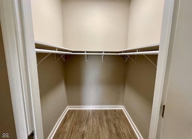 3835 N Kenwood Ave, Indianapolis, IN 46208 - walk in closet with wood finished floors