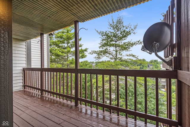 8176 Shorewalk Dr Unit C, Indianapolis, IN 46236 - view of deck