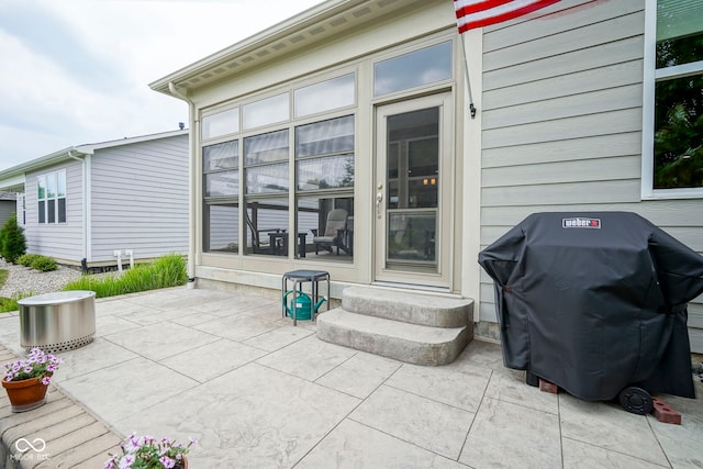 16209 Natures Way, Westfield, IN 46074 - view of patio / terrace featuring area for grilling and entry steps