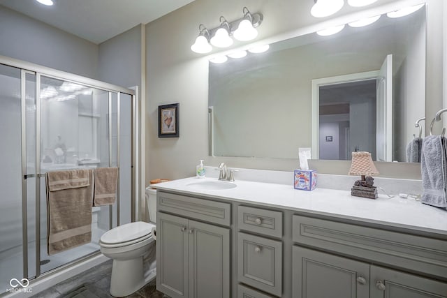 16209 Natures Way, Westfield, IN 46074 - bathroom with vanity and a stall shower