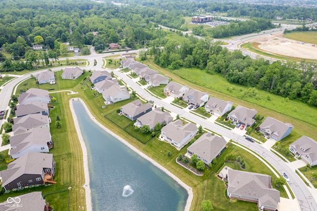 16209 Natures Way, Westfield, IN 46074 - aerial overview of property's location with a nearby body of water and nearby suburban area
