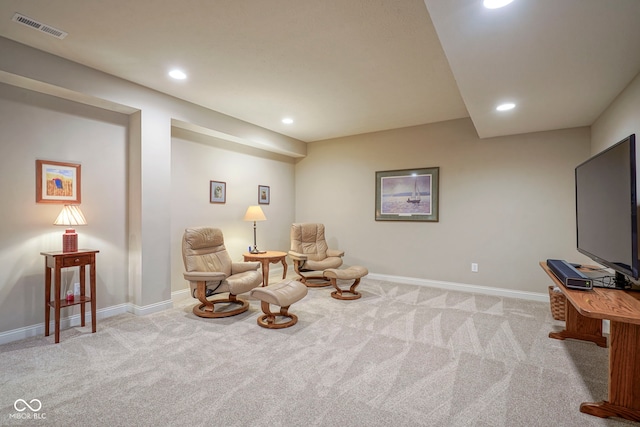 16209 Natures Way, Westfield, IN 46074 - sitting room with carpet flooring and recessed lighting