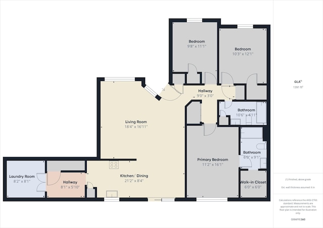 114 Bluebird Ln, Sulphur Springs, IN 47388 - view of floor plan / room layout