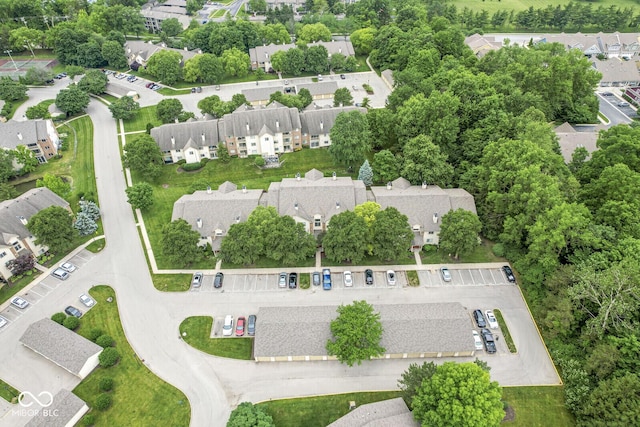 1044 Timber Creek Dr Unit 2, Carmel, IN 46032 - aerial perspective of suburban area