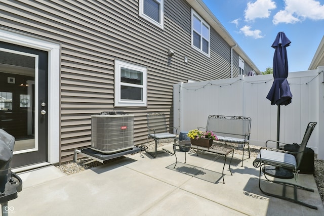 3613 Lehigh Ave, Westfield, IN 46074 - view of patio with outdoor lounge area