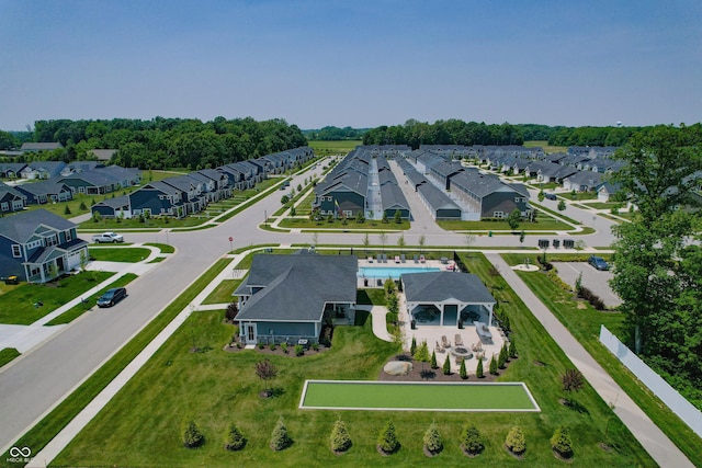 3613 Lehigh Ave, Westfield, IN 46074 - aerial perspective of suburban area