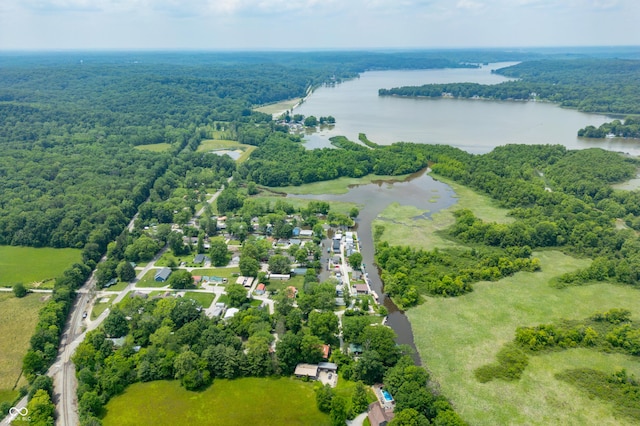 5800 S Shore Dr, Nashville, IN 47448 - drone / aerial view of a nearby body of water