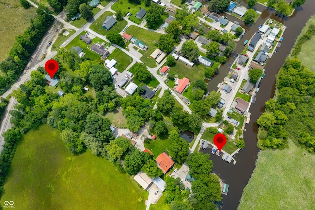 5800 S Shore Dr, Nashville, IN 47448 - aerial view of property and surrounding area