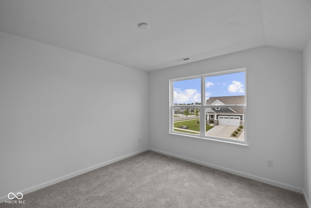 12490 Morning Ridge Way, Noblesville, IN 46060 - unfurnished room with carpet and vaulted ceiling