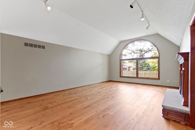 5037 Surrey Ln, Carmel, IN 46033 - bonus room with lofted ceiling and light wood-type flooring